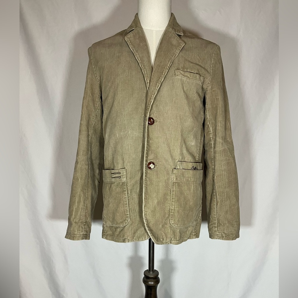 Vintage Buffalo David Bitton Mens Corduroy Blazer